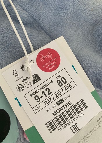 1 Yaş Beden Zara tulum