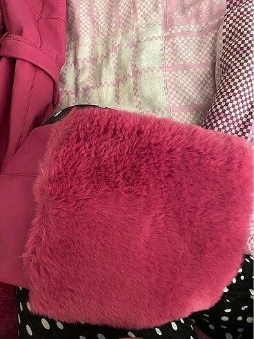 m Beden pembe Renk Bershka pembe kaban