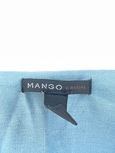 s Beden mavi Renk Mango Bluz %70 İndirimli.