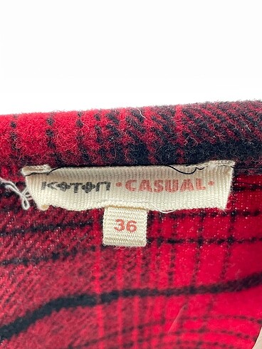 36 Beden çeşitli Renk Koton Mini Etek %70 İndirimli.