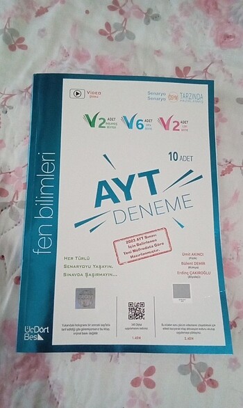 345 AYT FEN DENEME 2023 BASIM HIC KULLANILMADI