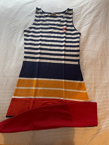midi us polo elbise S
