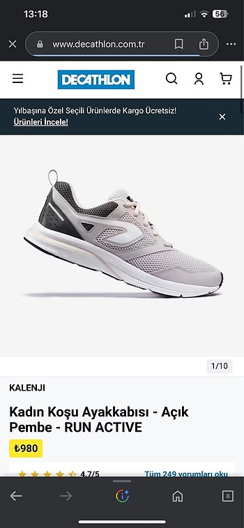 Decathlon ayakkabı