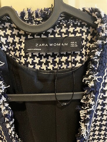 m Beden beyaz Renk Zara blazer yeni M