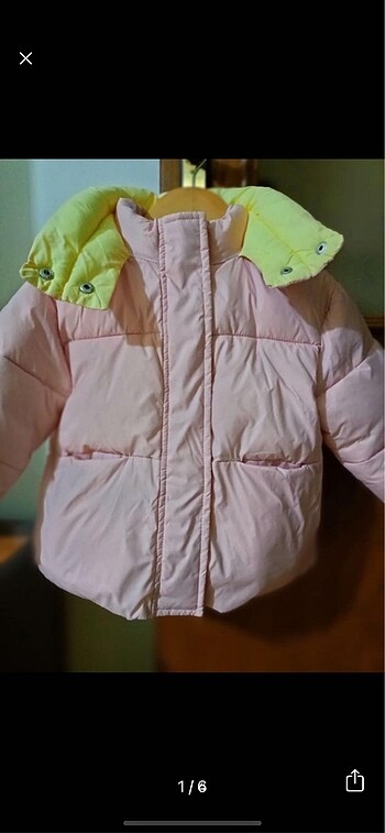 Zara Kız bebek mont