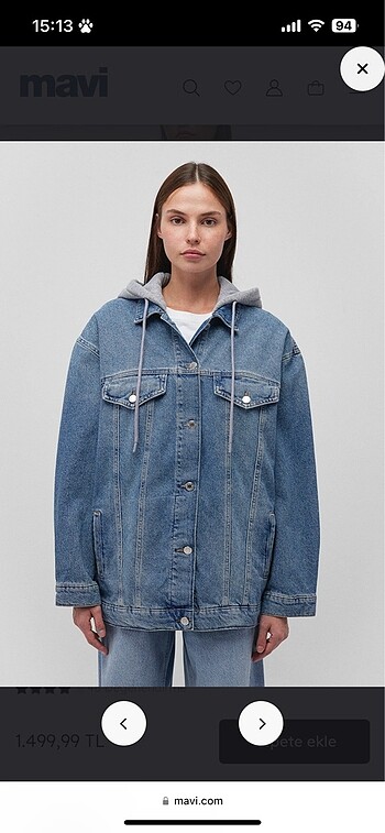 Mavi Jeans kot ceket
