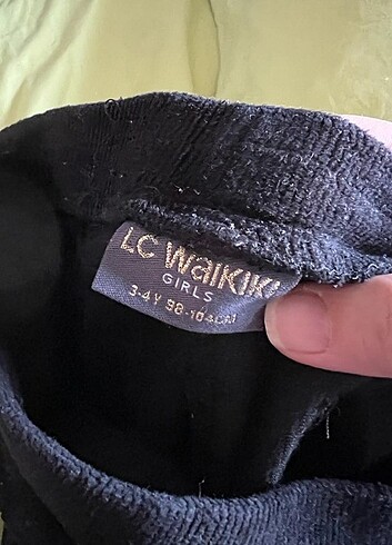 LC Waikiki 3/4 yaş ince fitilli tayt