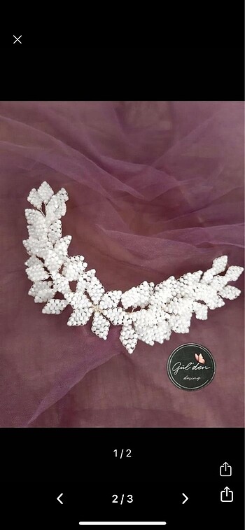 Gelinbaşı aksesuarı