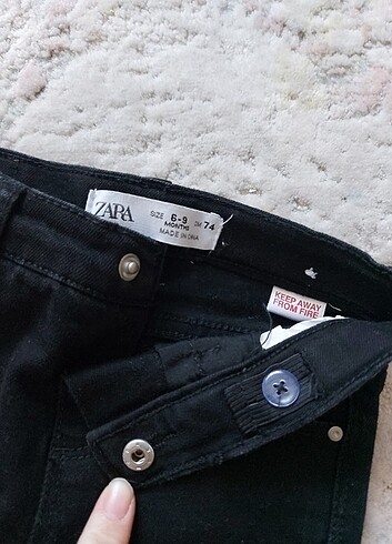 6-9 Ay Beden zara bebek pantolon