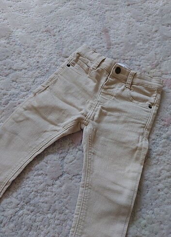 9-12 Ay Beden camel Renk zara bebek pantolon 