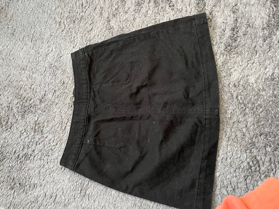 Siyah Mini Kadın Etek - Görsel 2