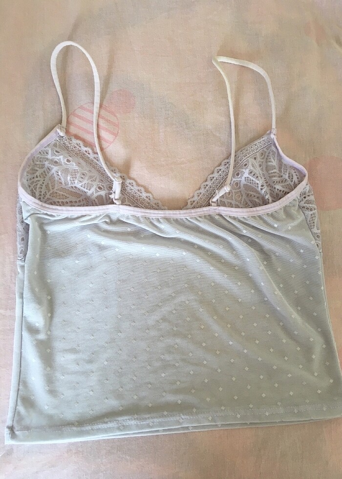 Dantelli üst, atlet, büstiyer, bralet - Görsel 3