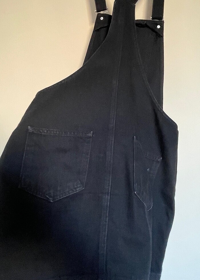 Trendyol askılı mini etek tulum - Görsel 4