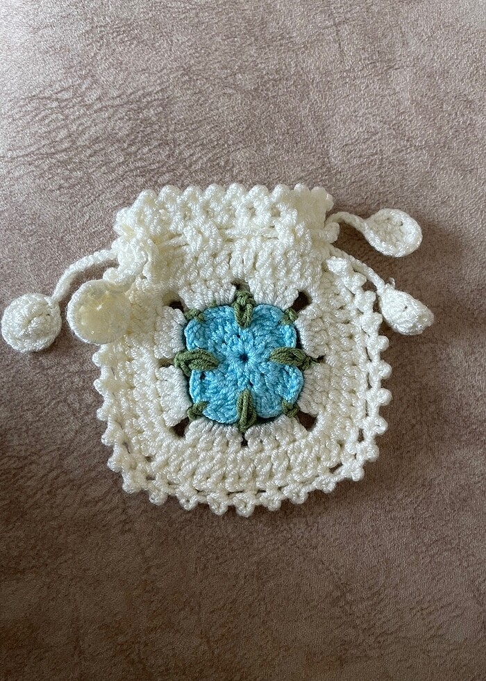 Minik örgü kese - Görsel 3