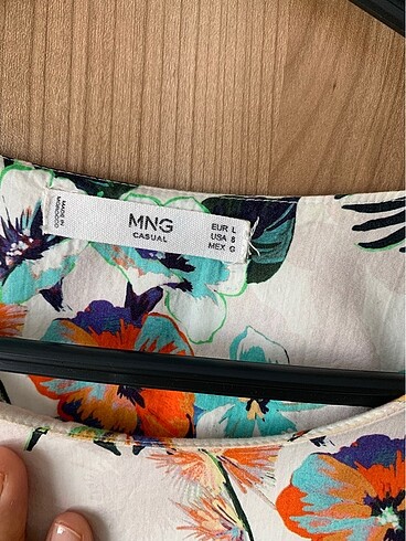 m Beden MANGO BLÜZ