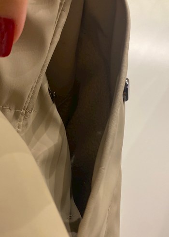 xs Beden camel Renk Pull&Bear Kısa Kadın Mont