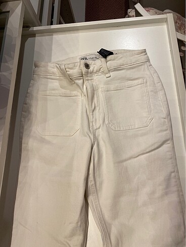 Zara beyaz pantolon