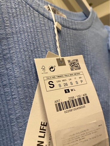 Zara Zara fırfırlı bluz