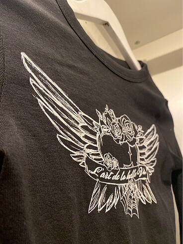 Bershka siyah bluz - Görsel 6