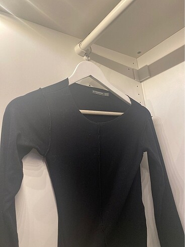 xs Beden Stradivarius siyah bluz