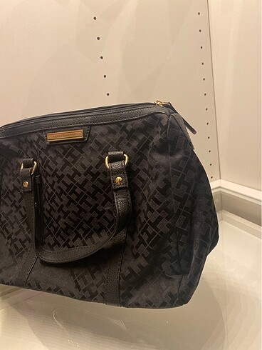  Beden siyah Renk Tommy hilfiger siyah çanta