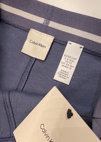 Calvin Klein Gri Kadın Tayt - Görsel 6