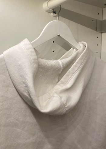 Beyaz Fermuarlı Ceket - Görsel 8