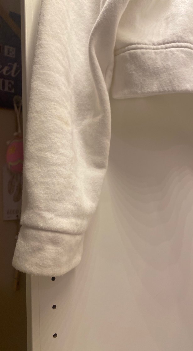 Beyaz Fermuarlı Ceket - Görsel 3