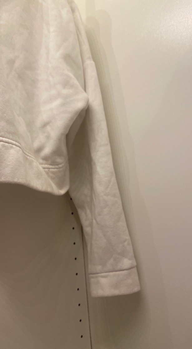 Beyaz Fermuarlı Ceket - Görsel 4