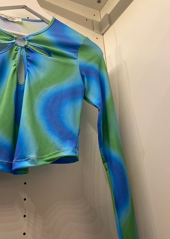 Uzun Kollu Tie-Dye Bluz - Görsel 7