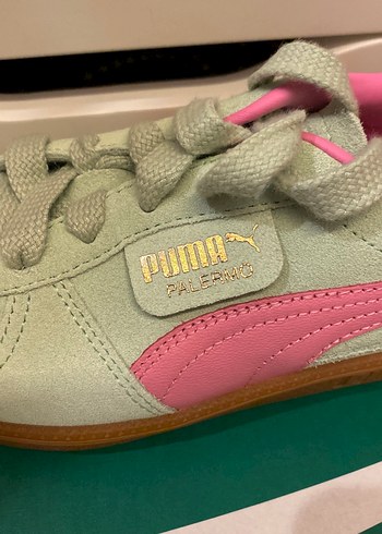 Puma Puma Palermo Yeşil/Pembe Spor Ayakkabı
