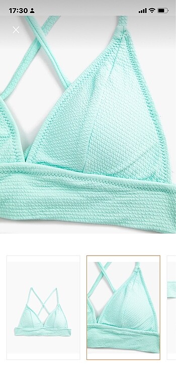 Koton ince askılı bikini üst