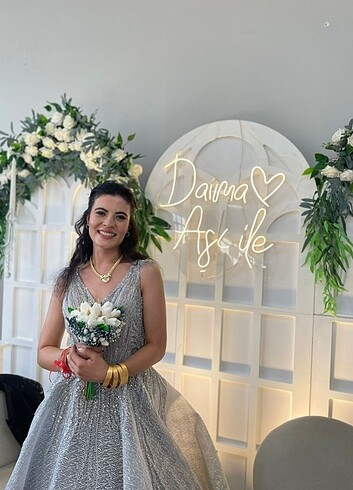 Tasarımcı Nişanlık Abiye Çalıkuşu