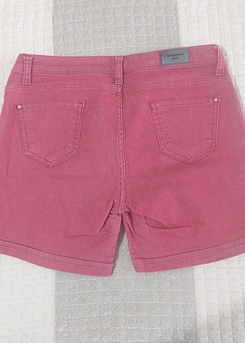 #gül kurusu renk #şort. - Görsel 5