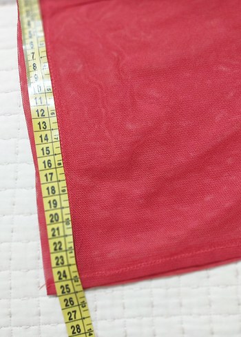 #kırmızı #tül #pantolon #pareo. - Görsel 9