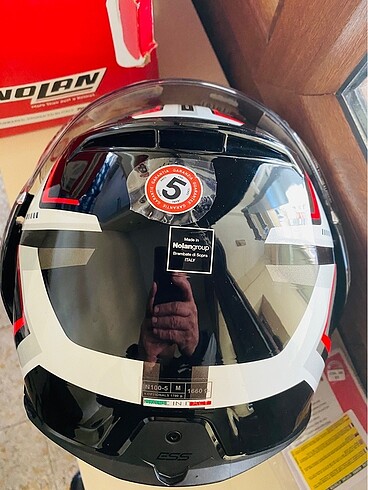 NOLAN kask M beden - Görsel 8