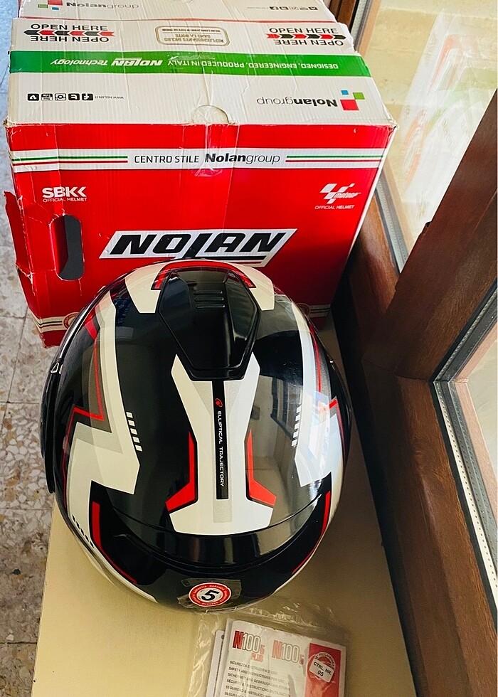 NOLAN kask M beden - Görsel 2