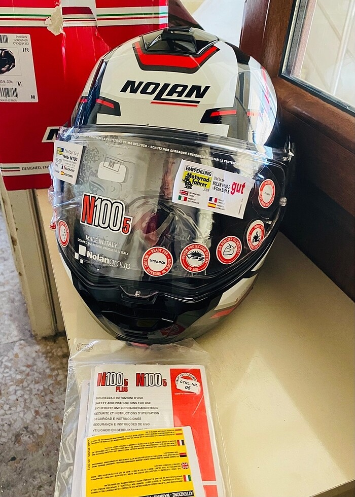 NOLAN kask M beden - Görsel 5