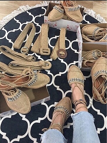 Hasır espadril