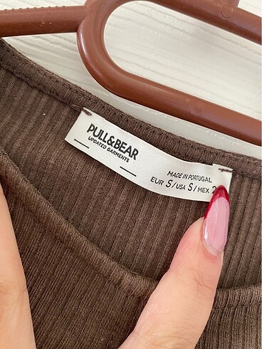 Pull and Bear Dekolteli bluz kazak