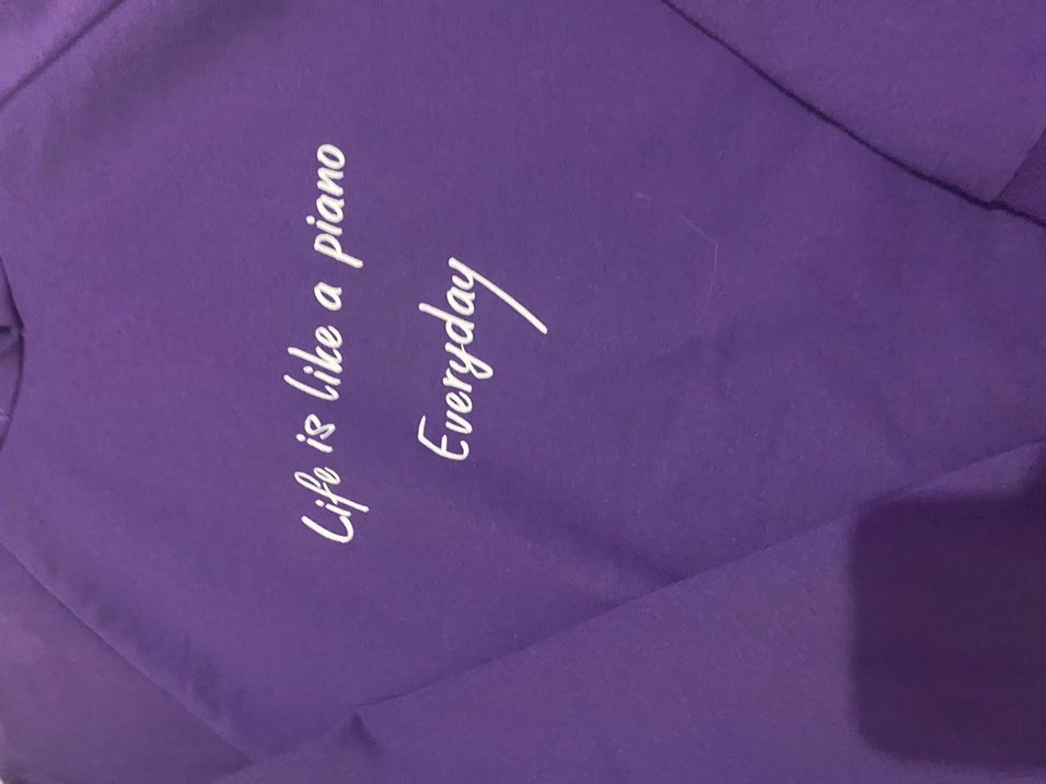 Mor Uzun Kollu Düğmeli Sweatshirt - Görsel 2