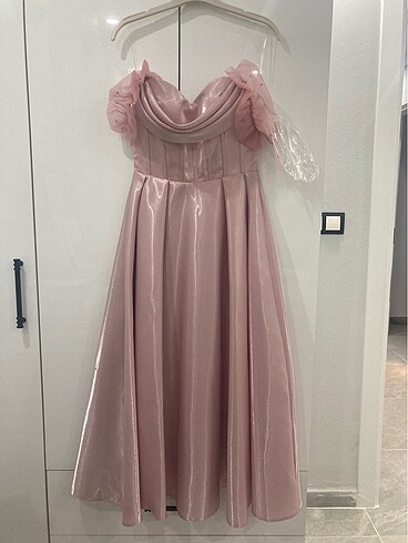 NS SPOSA MIDI BOY NİŞAN ELBİSESİ