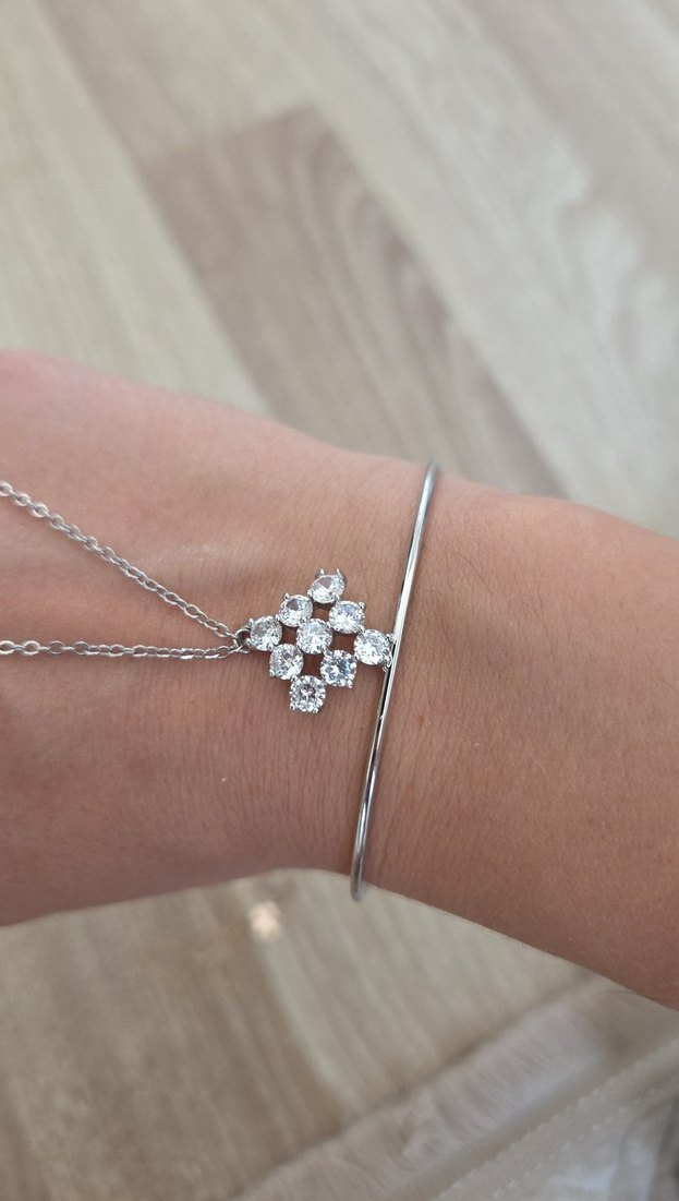 Zincir Detaylı Minimalist Kadın şahmeran - Görsel 3