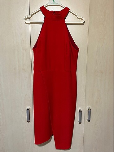 Trendyolmilla kırmızı kısa elbise