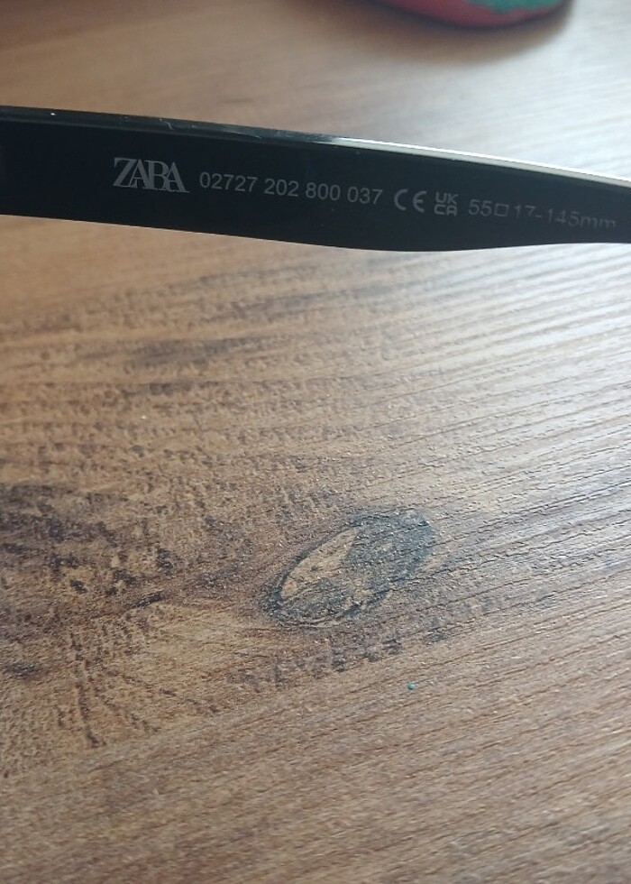 Zara polarize güneş gözlüğü  - Görsel 2