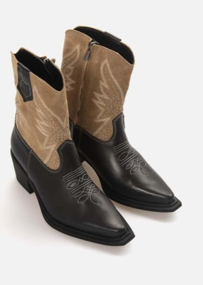 Hakiki deri kovboy bot - Görsel 2