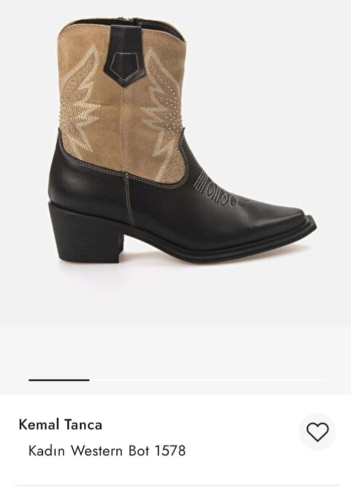 Hakiki deri kovboy bot - Görsel 3