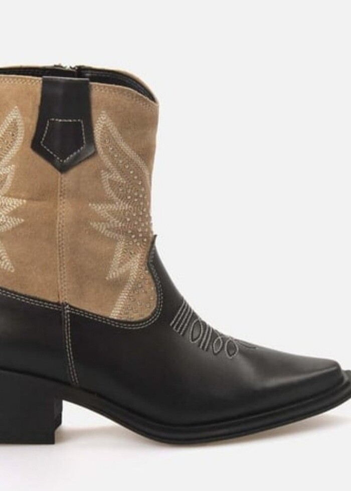 Hakiki deri kovboy bot - Görsel 5