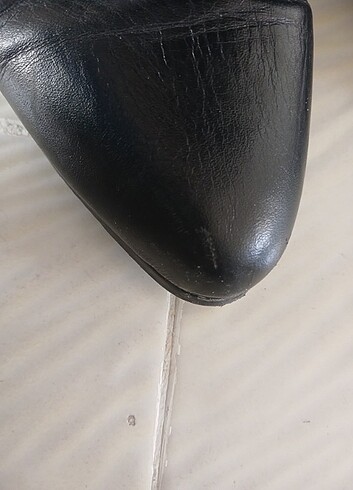 Hakiki deri bohem çizme - Görsel 6