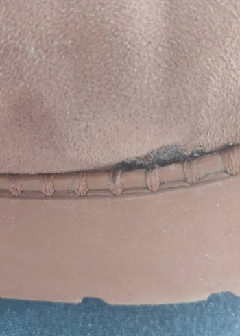 Bej Süet Kadın Dolgu Topuklu Bot - Görsel 7